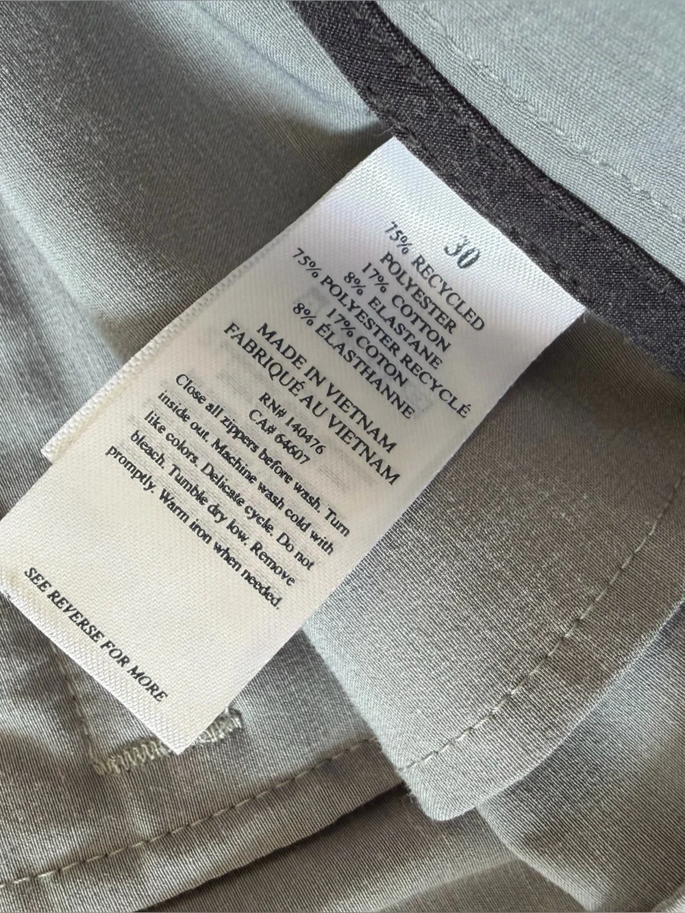 Faherty Shorts Womens 30 Gray All Day Shorts Performance